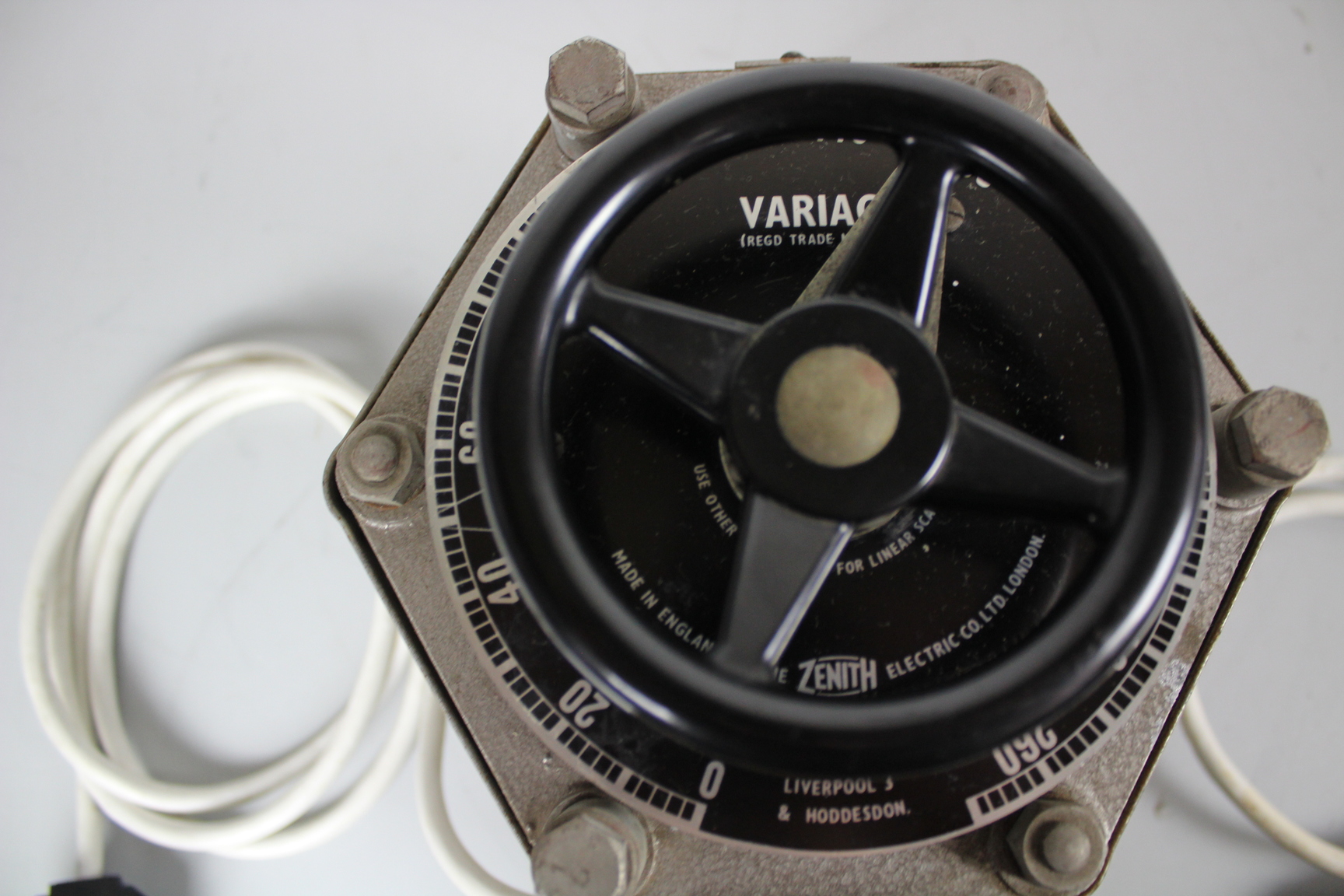 Image of Claude Lyons Variac variable transformer