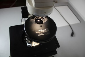 Thumbnail image of Nikon Diaphot Inverted Phase Contrast Microscope w/ Objectives and Eyepieces