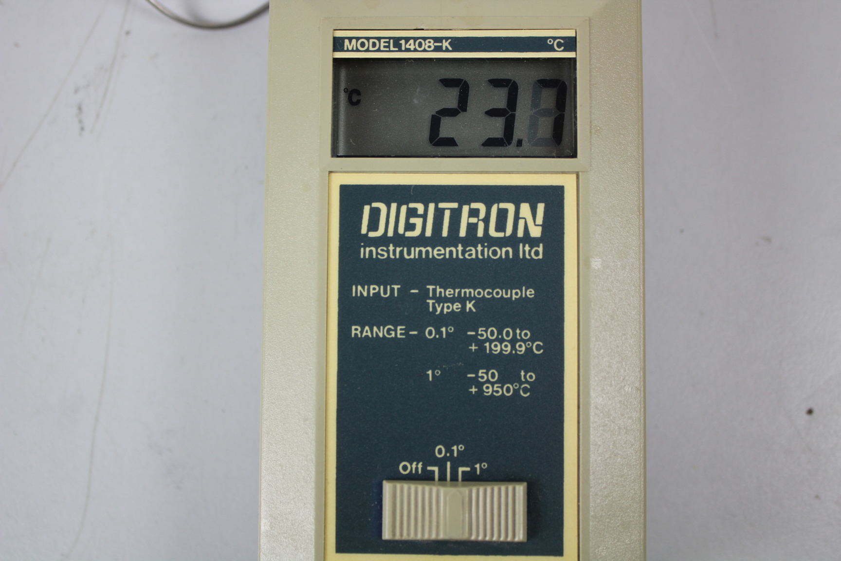 Image of Digitron Digital Thermometer, Model 1408-K