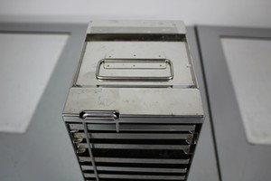 Thumbnail image of Laboratory Freezer Rack, Stainless Steel, 18 x 14 x 37 cm, 17 Loose shelves, 