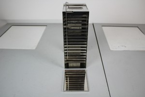 Thumbnail image of Laboratory Freezer Rack, Stainless Steel, 18 x 14 x 37 cm, 17 Loose shelves, 