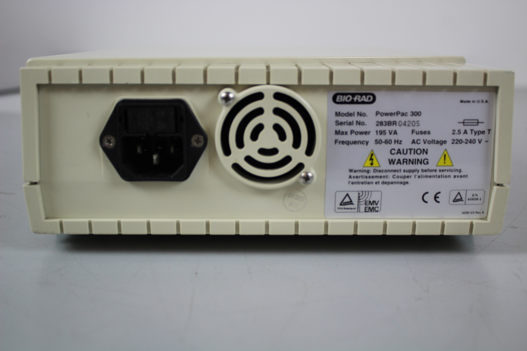 Image of Bio-rad Powerpac 300 Electrophoresis Power Supply