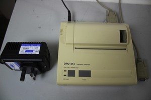 Thumbnail image of Seiko SII Model DPU-414 Type DPU-414-30B Thermal Printer & Adaptor