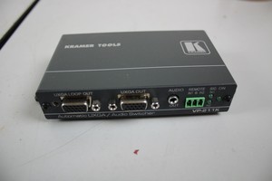 Thumbnail image of Kramer UXGA/Audio Switches x 6 and Lindy VGA Audio Switches x 3