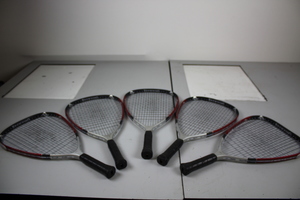 Thumbnail image of 5 Browning Carbotech Ti Racketball Racquetball Rackets Racket Ball 