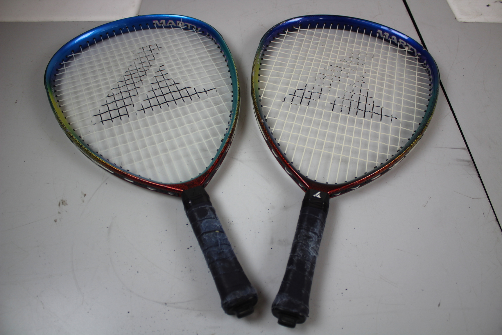 Image of Lot of 13 Racketball Racquetball Rackets Racquets Dunlop Karakal Pro Kennex 