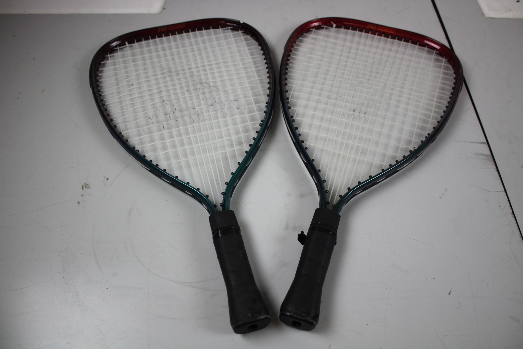 Image of Lot of 13 Racketball Racquetball Rackets Racquets Dunlop Karakal Pro Kennex 