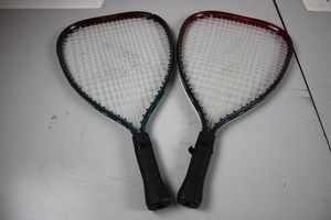 Thumbnail image of Lot of 13 Racketball Racquetball Rackets Racquets Dunlop Karakal Pro Kennex 