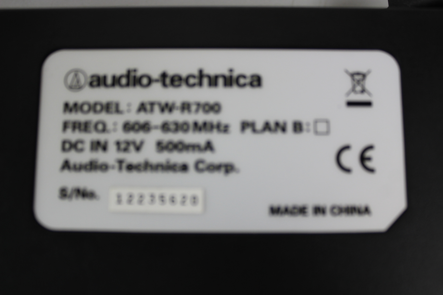 Image of Audio-Technica ATW-R700 Receiver UHG Synthesized Diversity Receiver 2 Antennae 