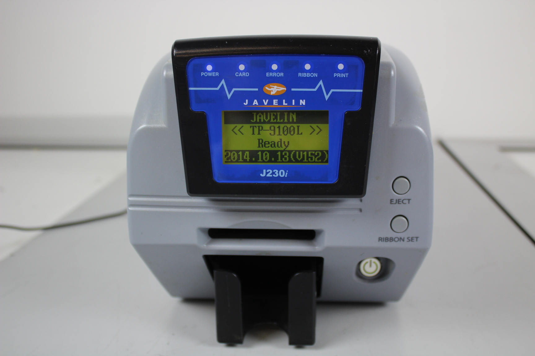 Image of Javelin J230i Duplex Colour Plastic ID Card Printer Double Sided Faulty
