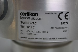 Thumbnail image of Oerlikon Leybold Vacuum Turbovac TMP361C