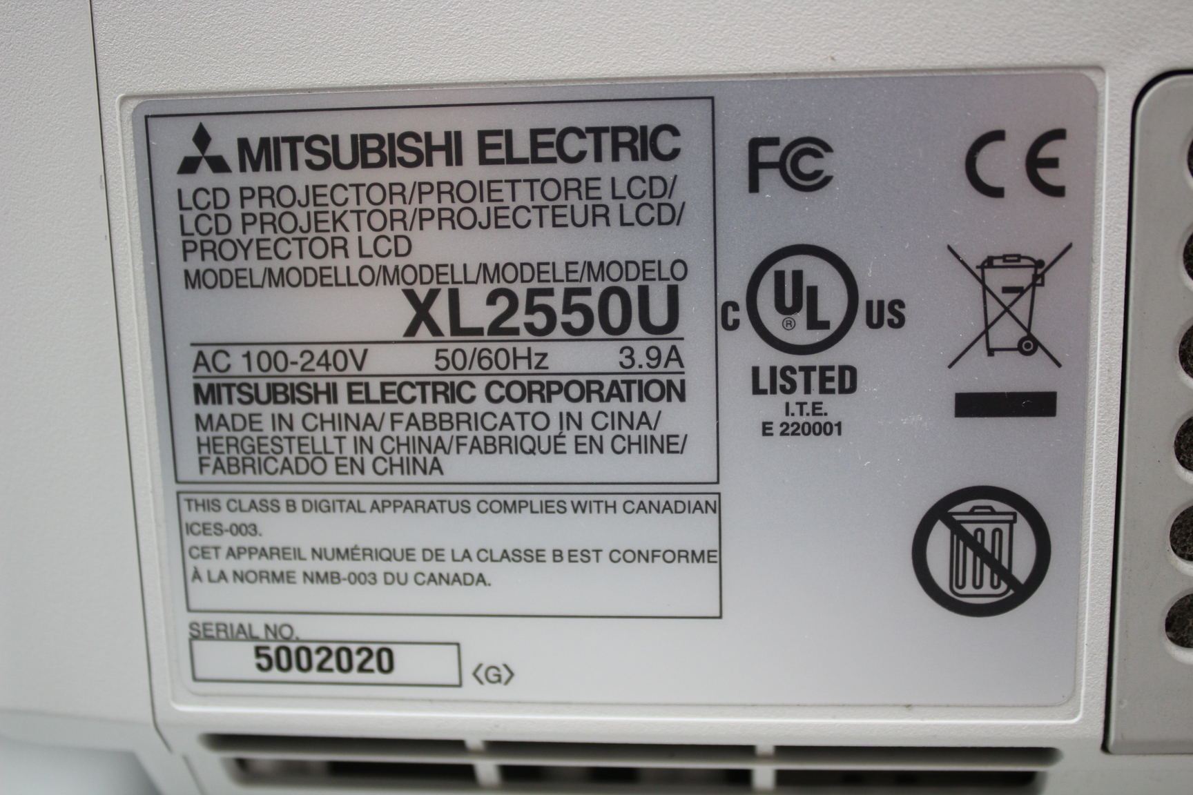 Image of Job Lot of 15 LCD Projectors Faulty Epson Nec Mitsubishi 