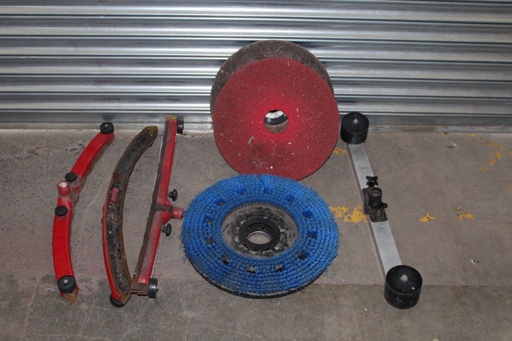 Image of Pair of Victor SD40 Industrial floor cleaners, Scrubbers dryers.