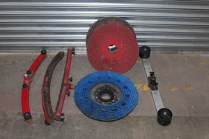 Thumbnail image of Pair of Victor SD40 Industrial floor cleaners, Scrubbers dryers.