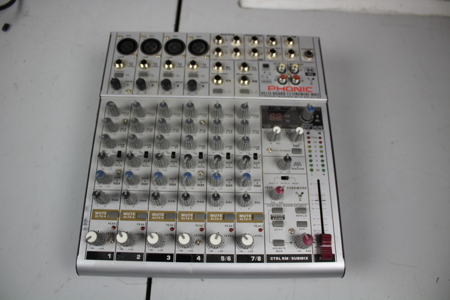 Image of Job Lot Faulty Phonic Mixing Audio Equipment Helix Board 12 Plus Firewire MKII 