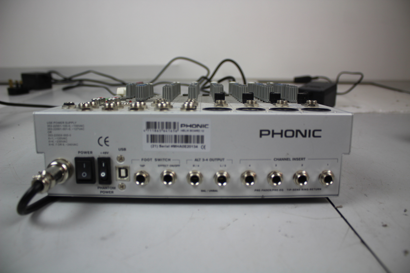 Image of Job Lot Faulty Phonic Mixing Audio Equipment Helix Board 12 Plus Firewire MKII 