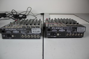 Thumbnail image of Job Lot Faulty Phonic Mixing Audio Equipment Helix Board 12 Plus Firewire MKII 