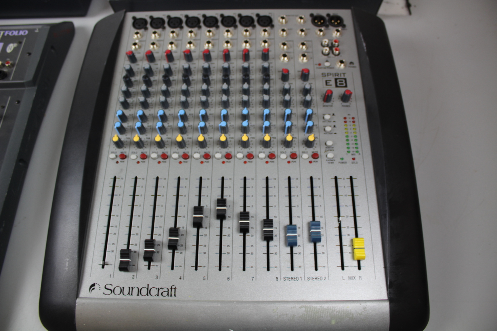 Image of Job Lot 4 Ass Soundcraft Mixing Audio Equipment Faulty Spirit FX16 FX8 E8 Folio