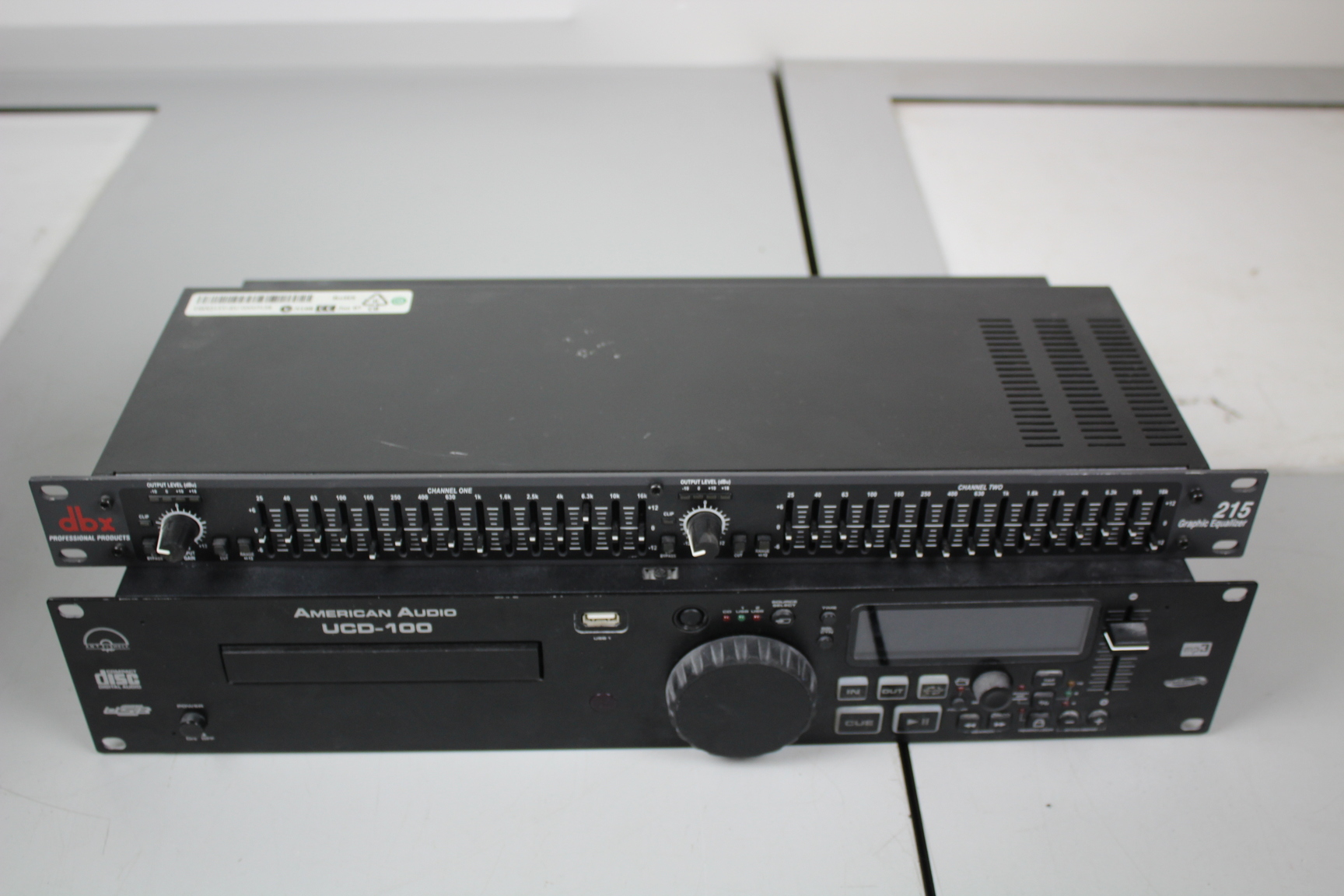 Image of Job Lot of Ass Audio Equipment Amplifiers Denon AMC DBX Faulty