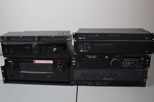 Thumbnail image of Job Lot of Ass Audio Equipment Amplifiers Denon AMC DBX Faulty