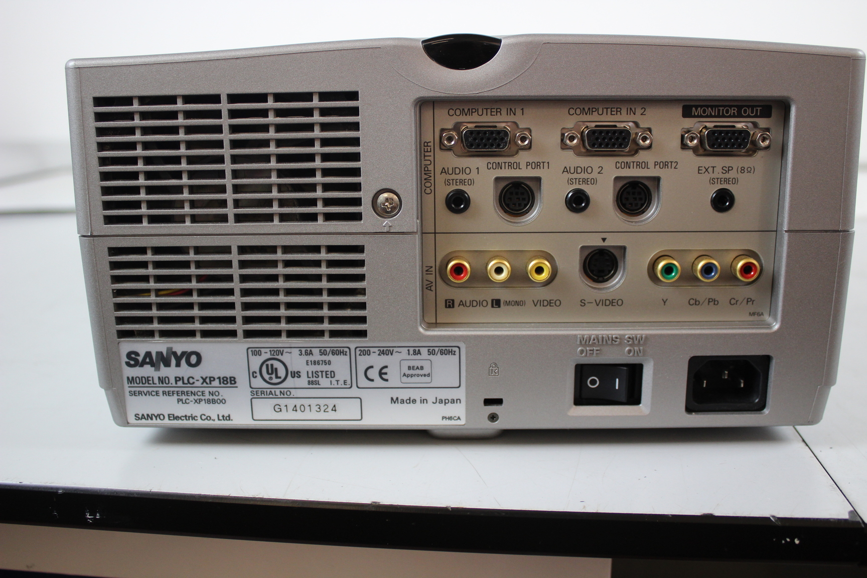 Image of Sanyo PROxtraX  PLC-XB18B Multimedia Projector