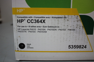 Thumbnail image of Office Depot Compatible HP CC364X Black Toner Cartridge