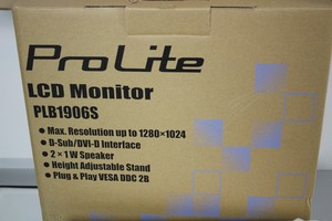 Thumbnail image of Liyama Prolite PLB1906S LCD Monitor,Brand New and Boxed.