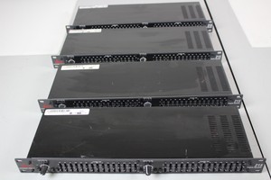 Thumbnail image of Lot of 4 DBX 215 Graphic Equalizer Graphic Equaliser Faulty