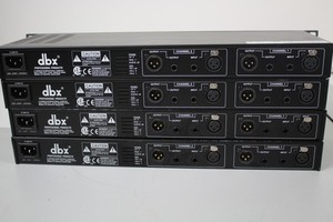 Thumbnail image of Lot of 4 DBX 215 Graphic Equalizer Graphic Equaliser Faulty
