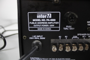 Thumbnail image of Pair of Amplifiers Denon PMA-255UK Inter M PA-4000 Spares/Repair