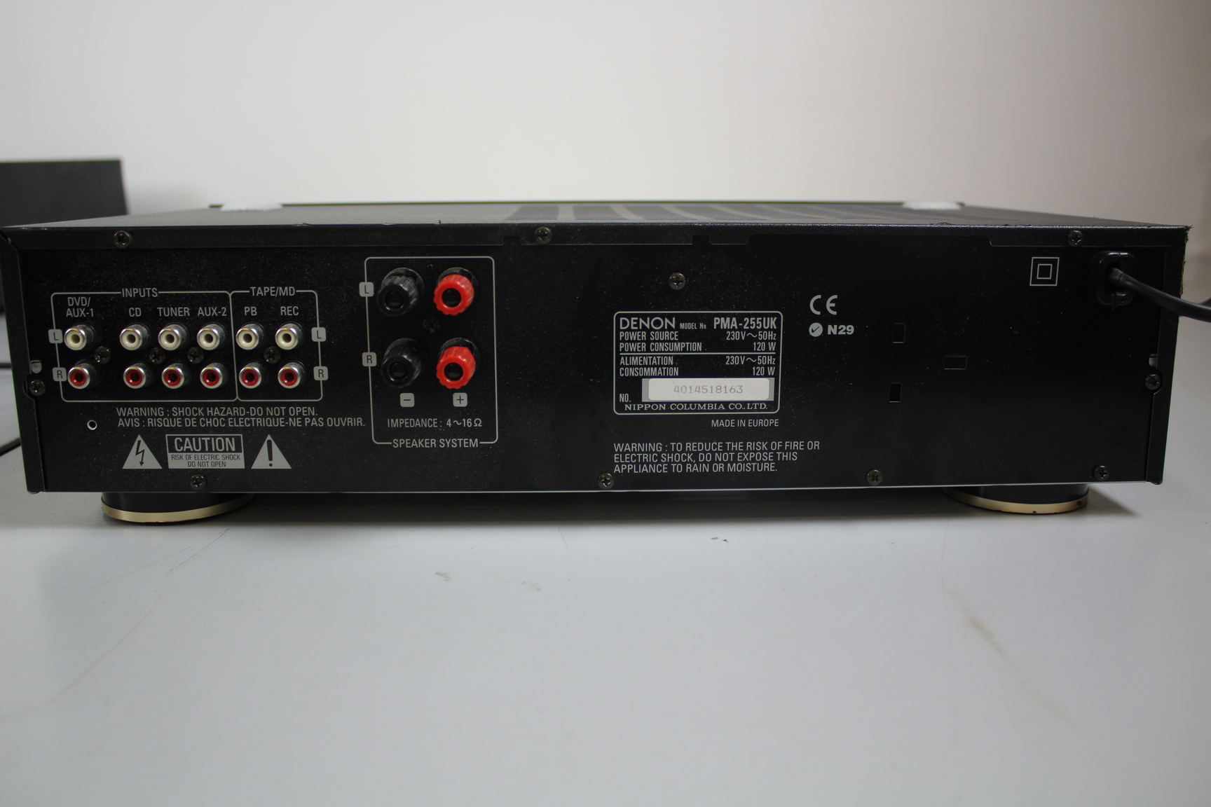 Image of Pair of Amplifiers Denon PMA-255UK Inter M PA-4000 Spares/Repair