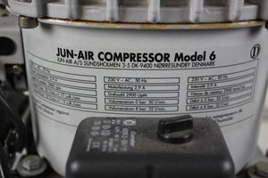 Thumbnail image of Jun-Air Jun Air Model 6-25 Compressor 