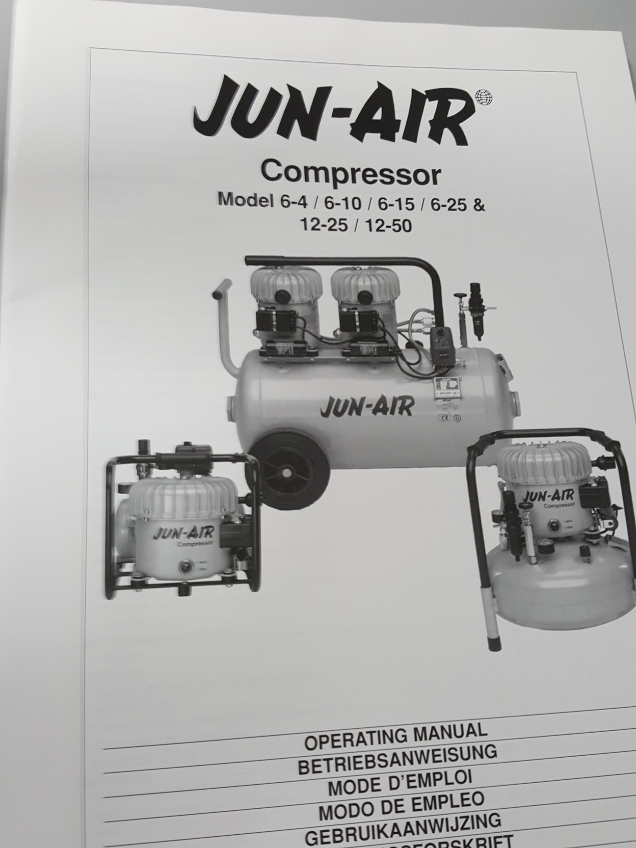Image of Jun-Air Jun Air Model 6-25 Compressor 
