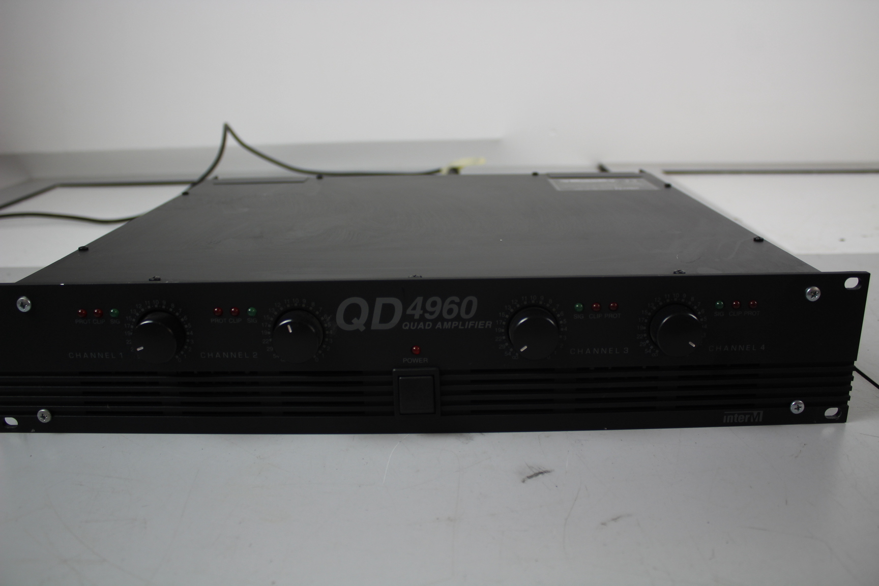 Image of InterM QD 4960 Quad Amplifier 4 Channel Model 4960