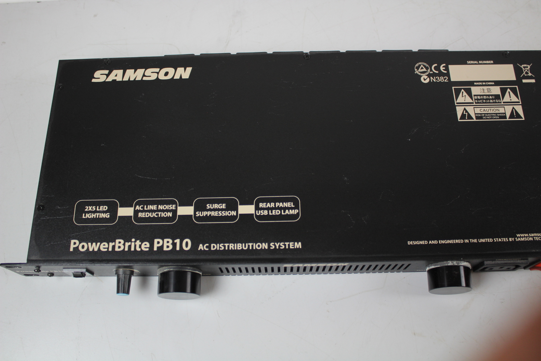 Samson Powerbright PB10 Power Conditioner & Distribution Unit