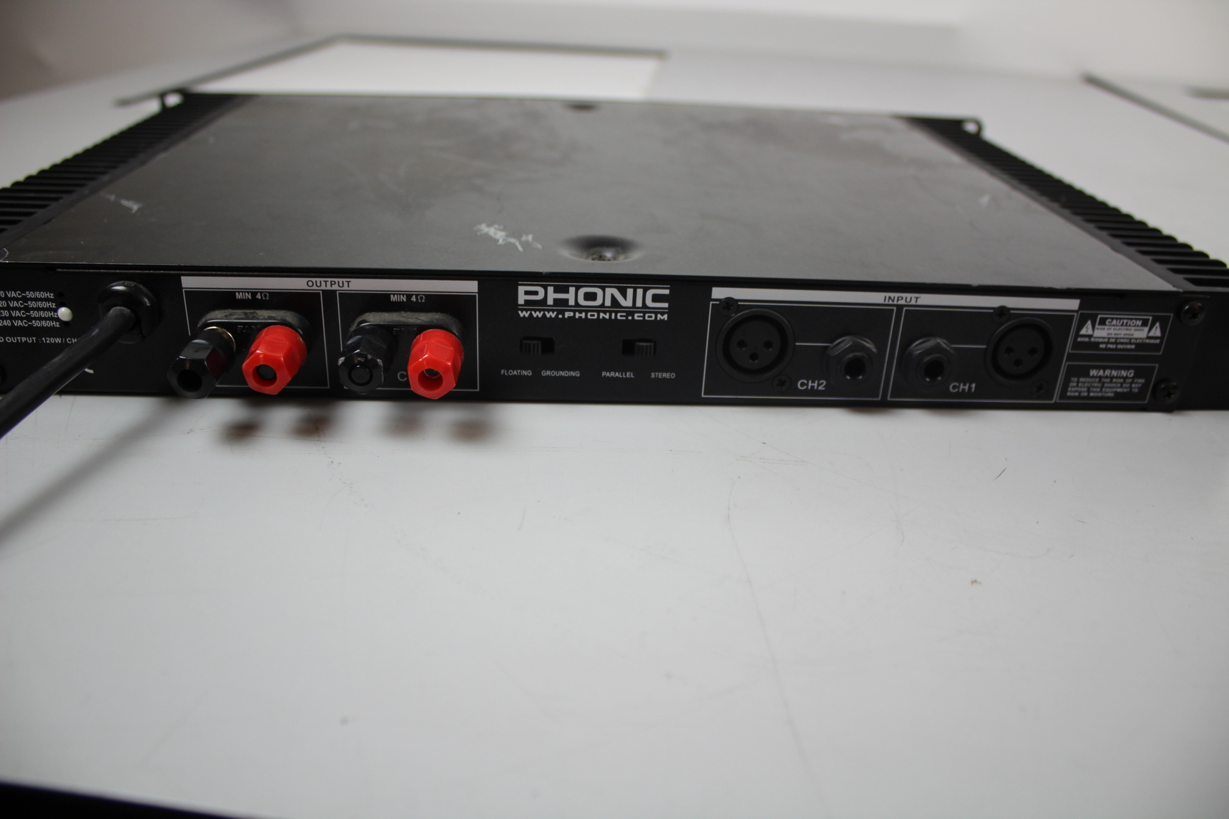 Image of Phonic Max 500 Power Amplifier