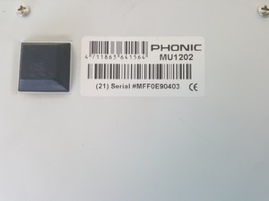 Thumbnail image of Phonic MU1202 Audio Mixer AV Equipment