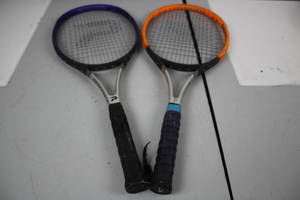 Thumbnail image of 15 Assorted Tennis Rackets Racquets Browning Kennex Slazenger Patrick Olympus 