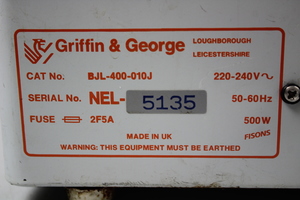 Thumbnail image of Griffin Laboratory Water Bath BJL-400-010J with Lid