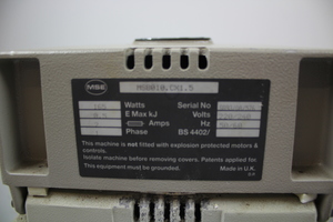 Thumbnail image of MSE Micro Centaur Benchtop Centrifuge Spares/Repair