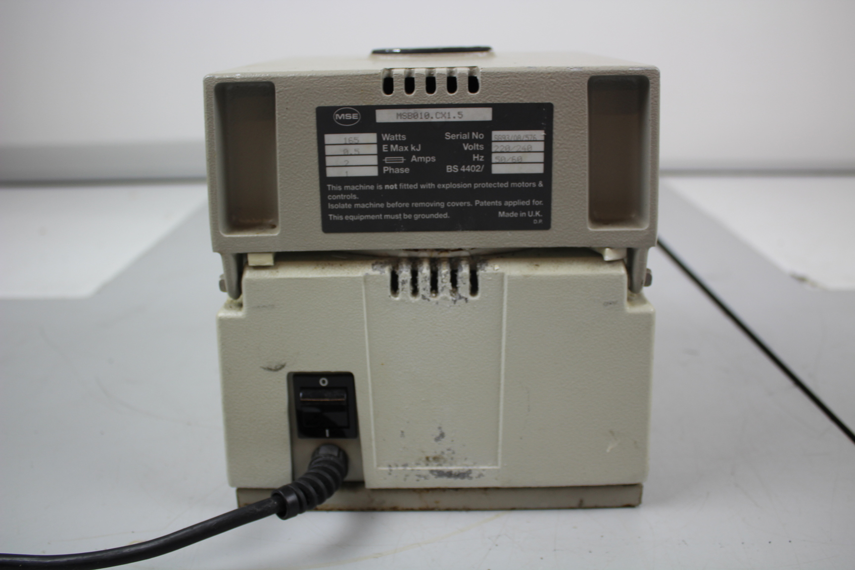 Image of MSE Micro Centaur Benchtop Centrifuge Spares/Repair