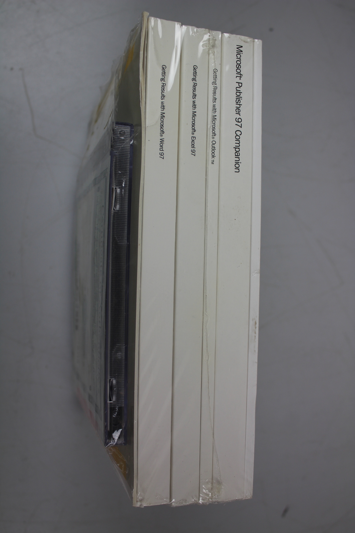 Image of Microsoft MS-DOS 6.22 Retro New Sealed + Small Business Financial Manager 97 New