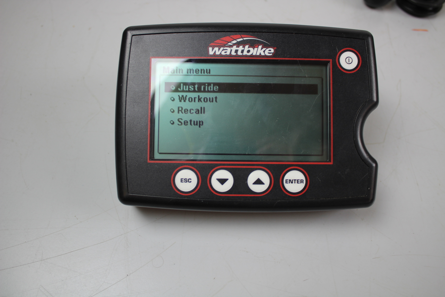 Image of Assortment of Exercise/Spin Bike Parts Wattbike Monitor, Hand grips, Pedals etc 