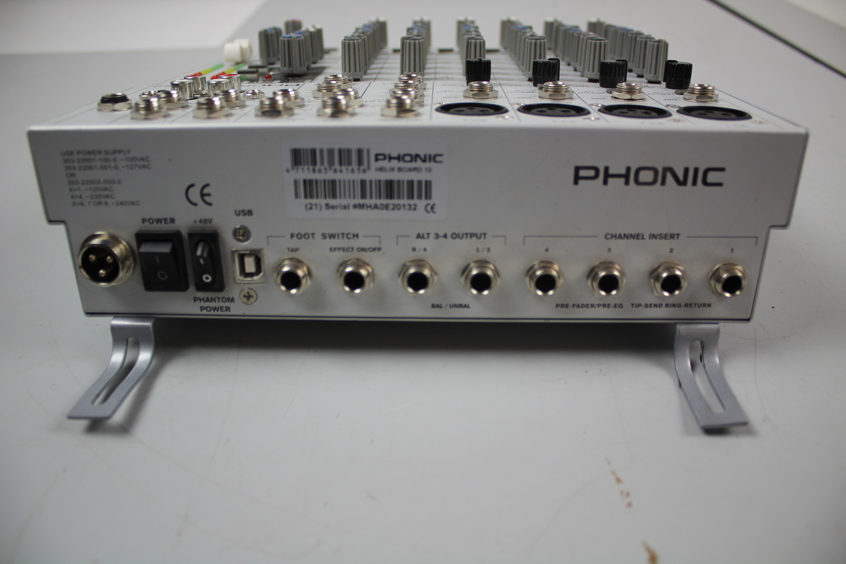 Image of Phonic Helix Board 12 Audio interface Mac Logic