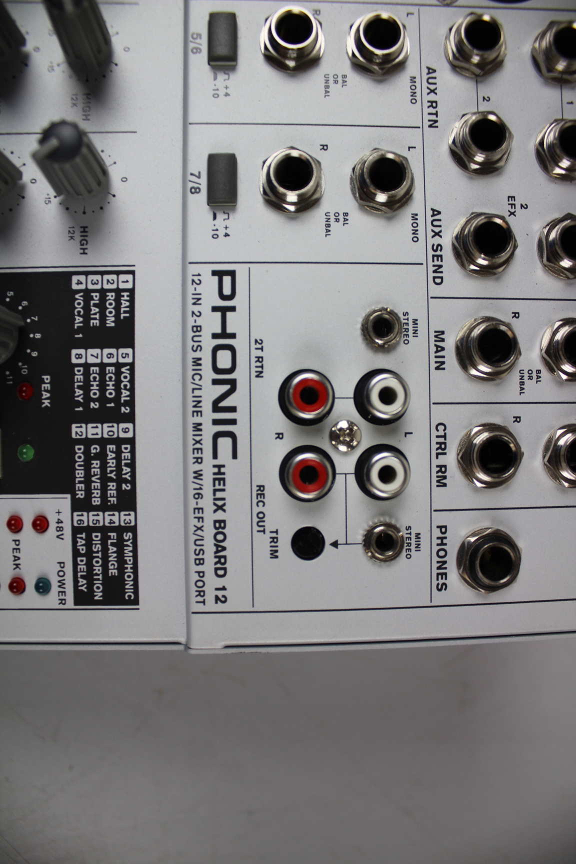Image of Phonic Helix Board 12 Audio interface Mac Logic