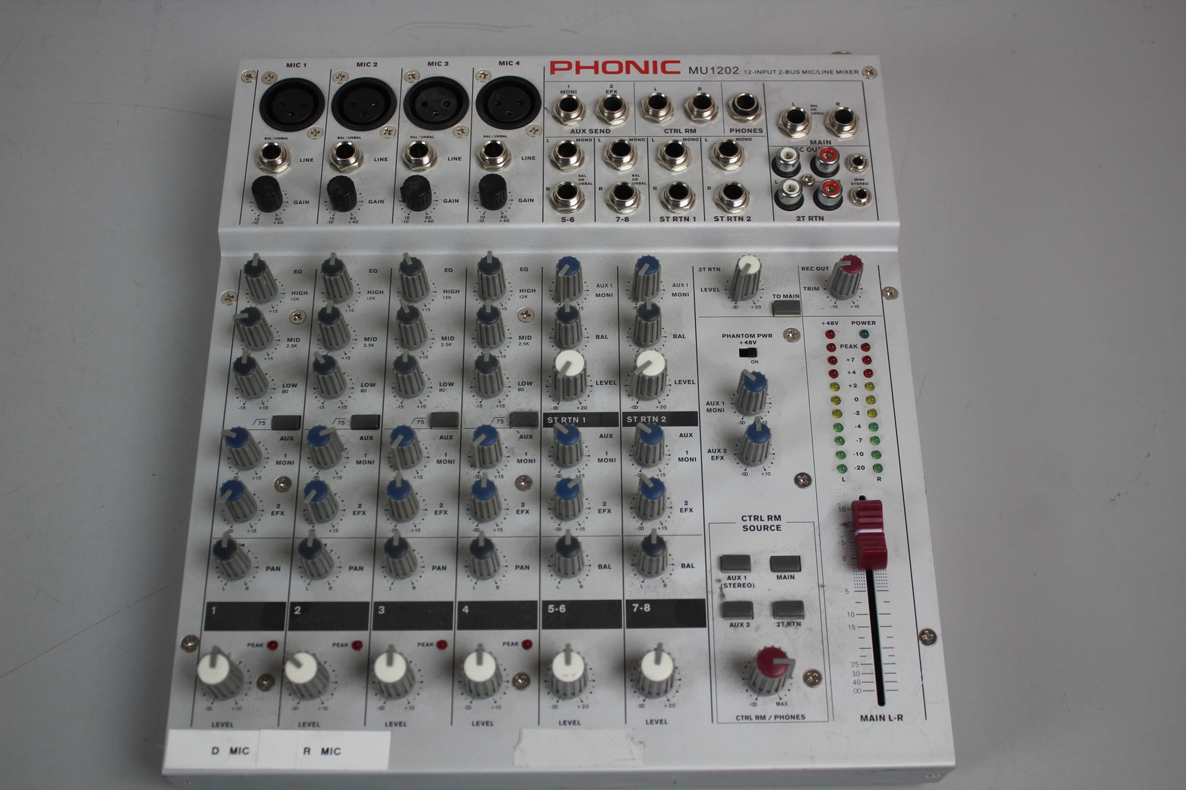 Image of Phonic MU1202 Audio Mixer