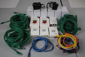 Thumbnail image of Raspberry Pi 2 B Recovery System with Switching Adaptors and Ethernet Cables