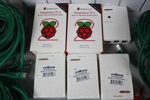 Thumbnail image of Raspberry Pi 2 B Recovery System with Switching Adaptors and Ethernet Cables