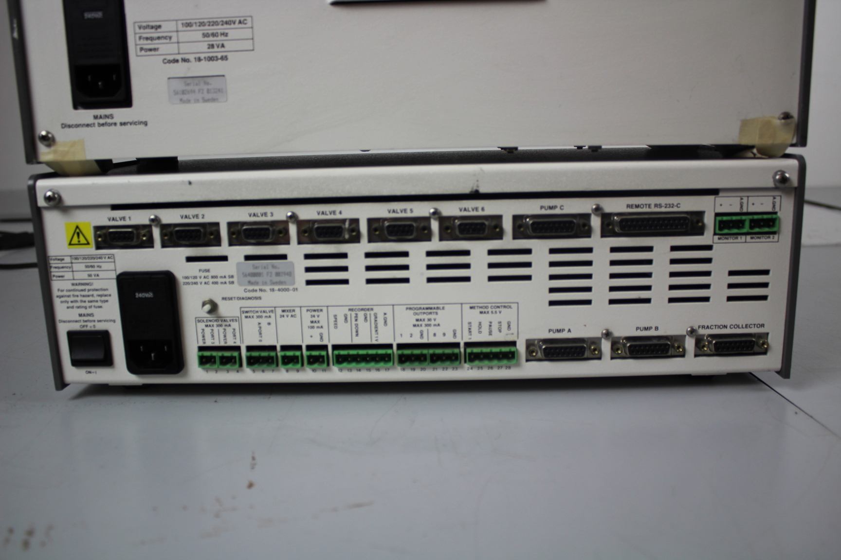 Image of Pharmacia LKP Controller and 2 x Pharmacia LKP Pumps