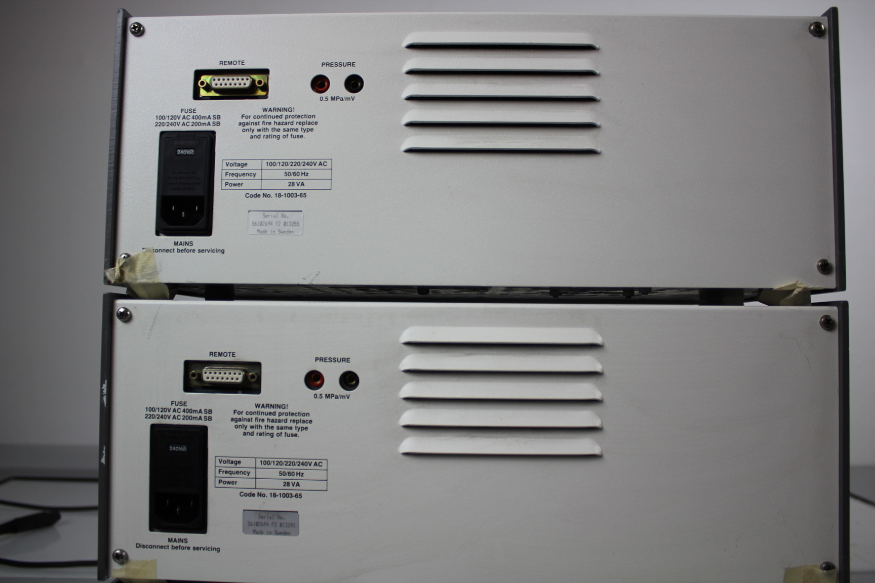 Image of Pharmacia LKP Controller and 2 x Pharmacia LKP Pumps